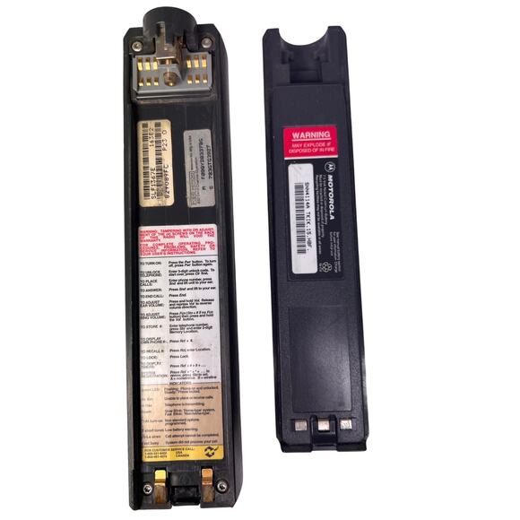 Vintage Motorola Ultra Classic Cell Phone-USWEST-Mobile Brick Phone leather case - Picture 7 of 9